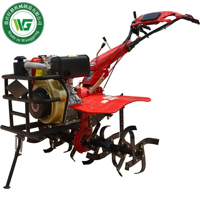Front Bracket Diesel Cultivator with Trailer