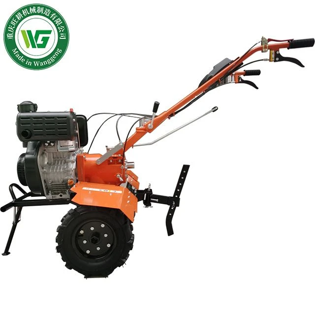Front Bracket Diesel Cultivator with Trailer